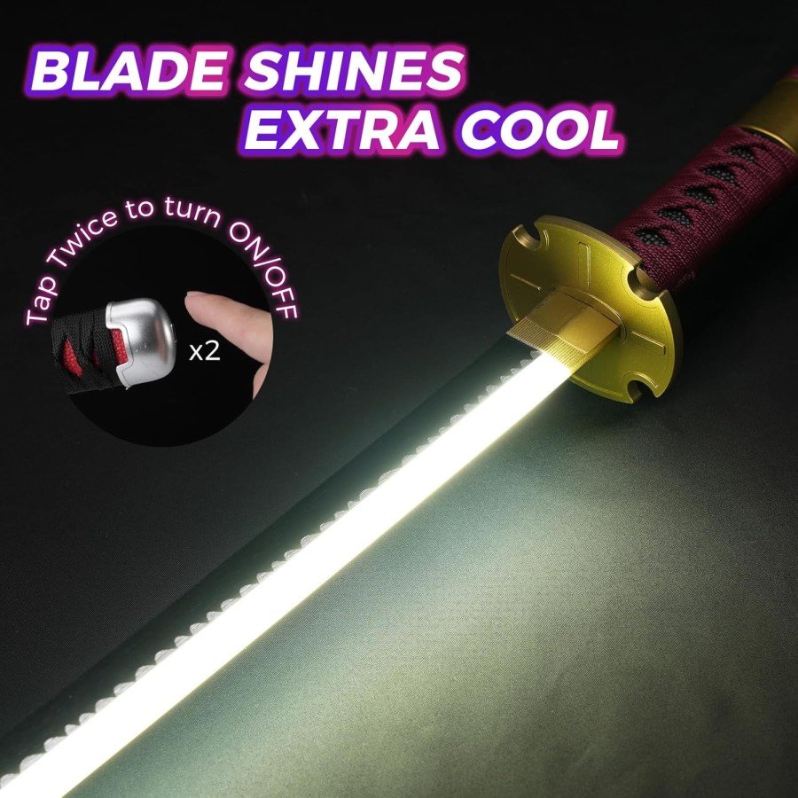 One Piece Roronoa Zoro Sword 100cm Sk03 (Led Light) Rechargeable One Piece Roronoa Zoro Sword 100cm Sk03 (Led Light) Rechargeable
