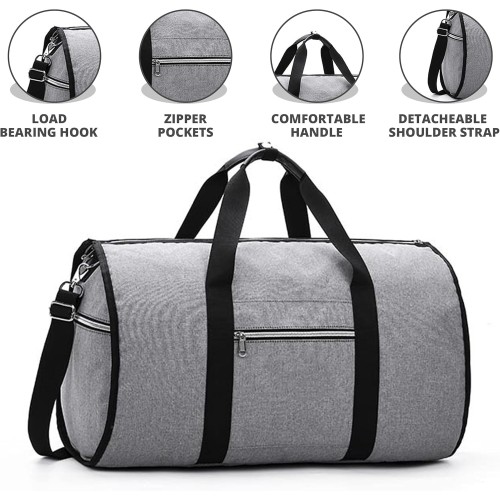 2 in 1 Garment Duffle Bags for Travel