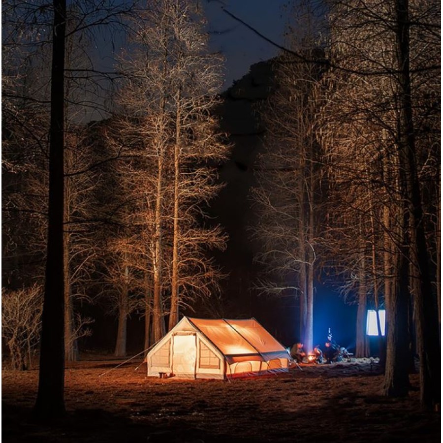 Large Inflatable Camping Tent with Full Kit | 10–15 Person Tent (400×300×200cm)