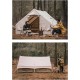 Large Inflatable Camping Tent with Full Kit | 10–15 Person Tent (400×300×200cm)