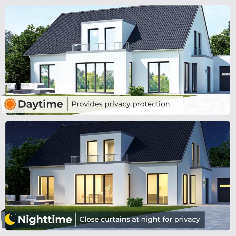 Adhesive Window Film with Heat and Sunlight Insulating 60*500 cm (50% Privacy)