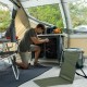 Backrest Foldable Lounge Chair - Green