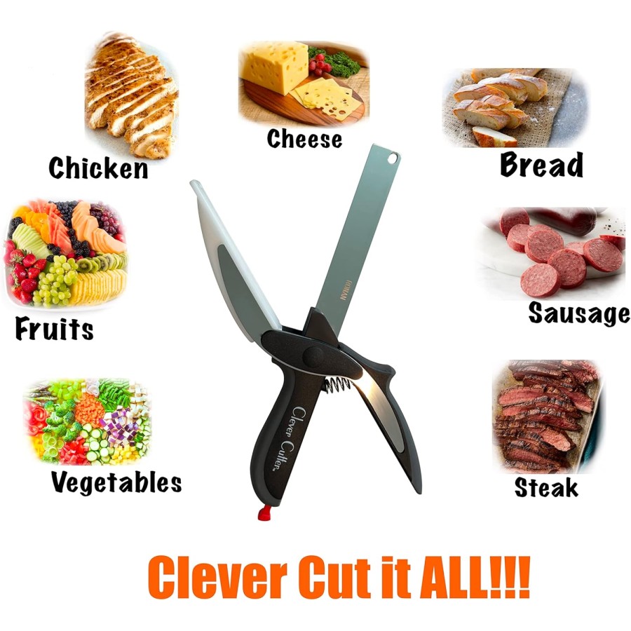 Clever Cutter 2-in-1 Knife & Cutting Board