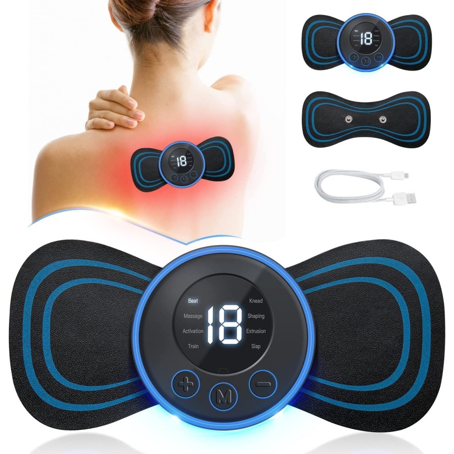 EMS Mini Butterfly Massager with 8 Modes