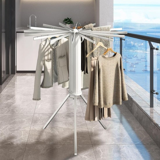 Tripod Foldable Clothes Drying Rack