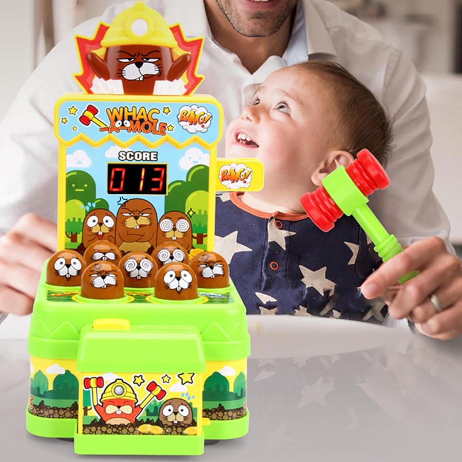 Music Knocking Mini Arcade Toy with 2 Hammer Music Knocking Mini Arcade Toy with 2 Hammer