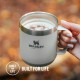 Stanley Stainless Steel Thermos Camp Mug Cup 12.5Oz / 370ml - White