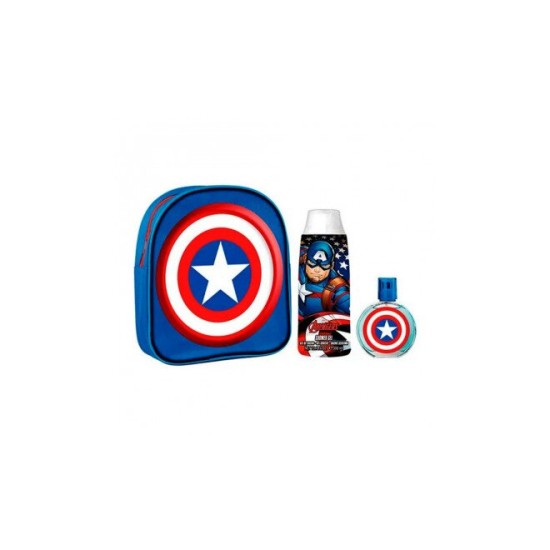 Childs Perfume Set Capitán América EDT (3 pcs)