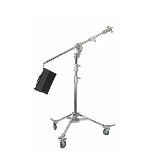 VALIDO FORTIS CHROME-PLATED STEEL BOOM STAND