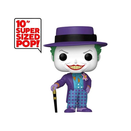 Funko Pop Jumbo! Batman 1989- Joker w/Hat (Exc)