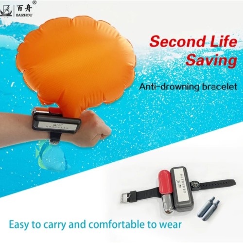 Anti Drowning Swim Bracelet with Compass Safety Device