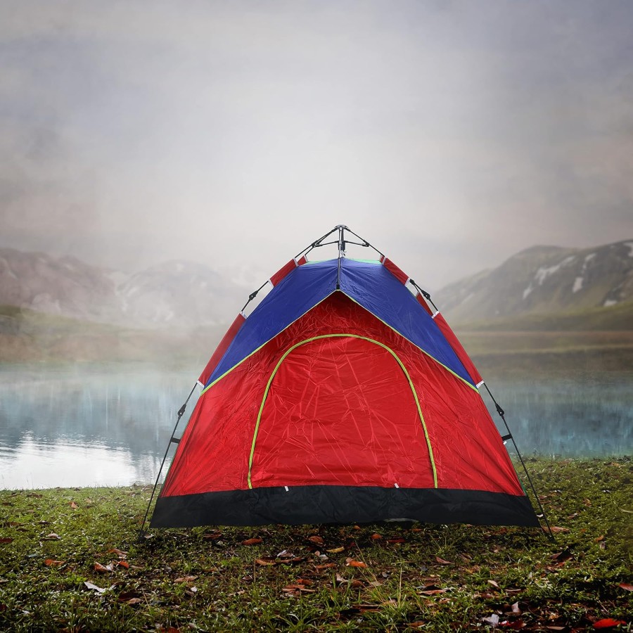 Automatic waterproof dome tent for 6 people (220 × 250 × 165 cm)