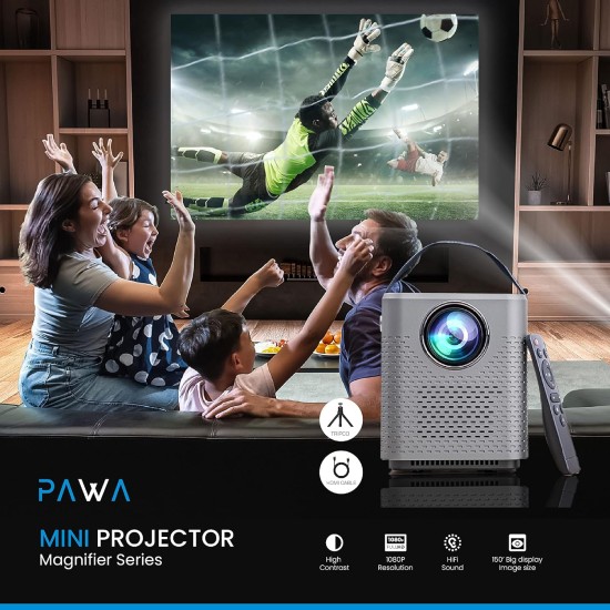 PAWA Magnifier Series Mini Projector