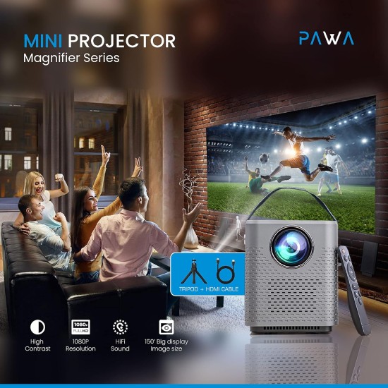 PAWA Magnifier Series Mini Projector