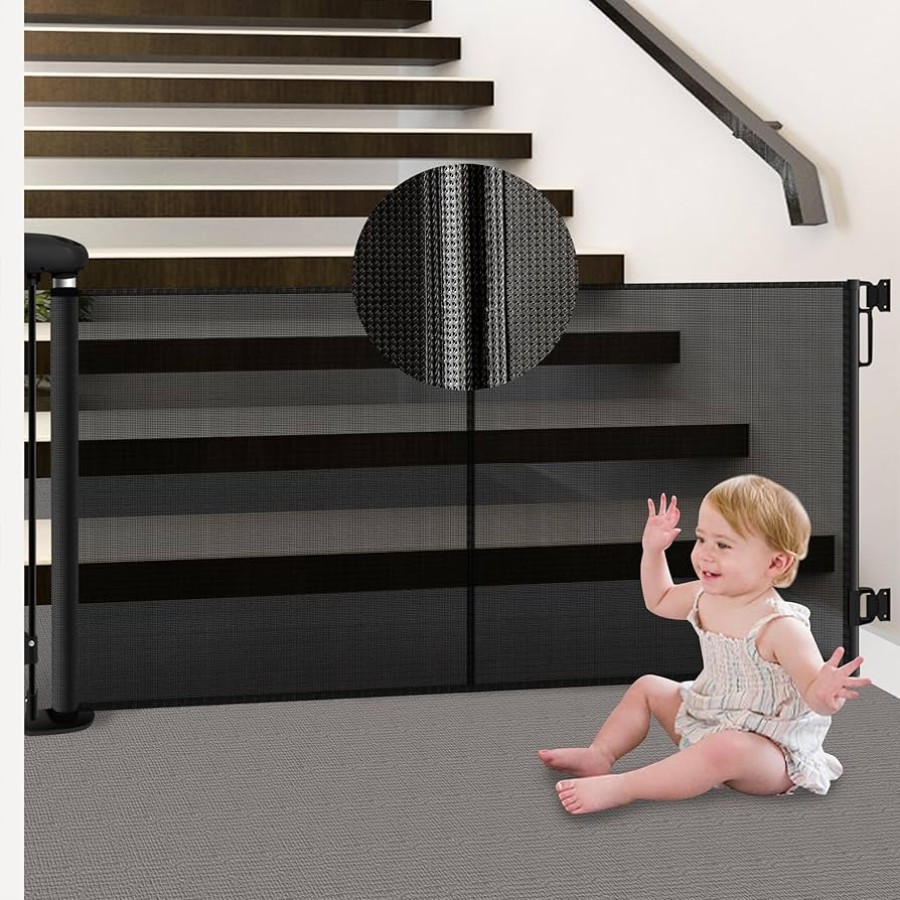 Child Safety Retractable Baby Gate