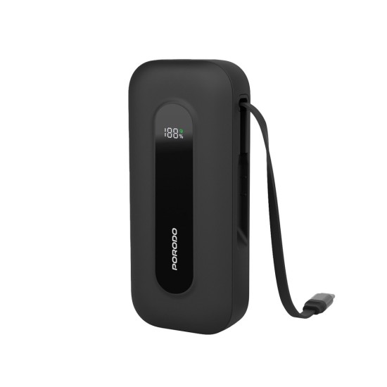 Porodo  Power bank  Retractable Type-C