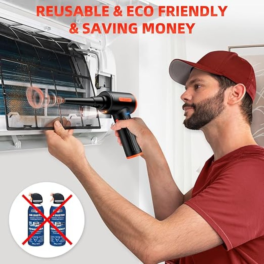 Porodo Lifestyle Portable Handheld Super Duster With Vacuum Function