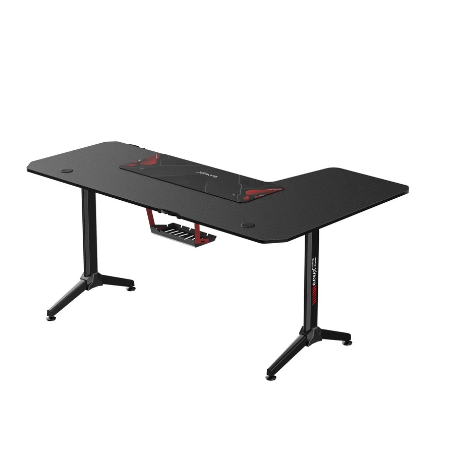 Gamax HY-L Gaming Table (L-Shaped) 160x100x75cm with Mousepad - Left