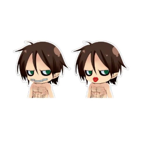 4D STICKER ATTACK OF TITAN EREN 050