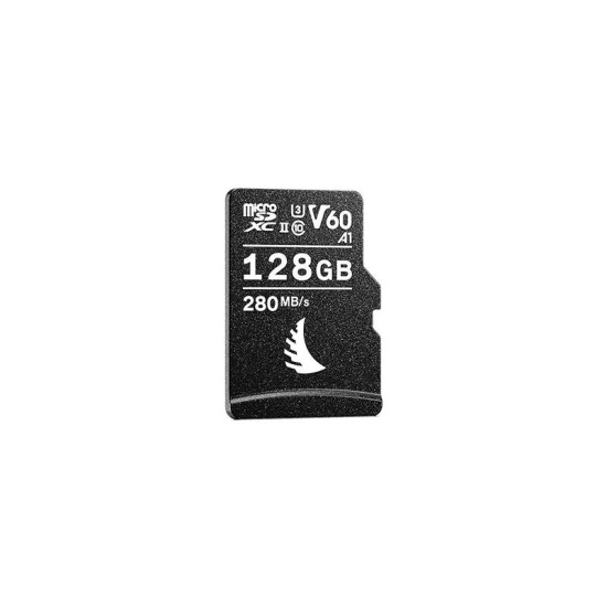 Angelbird AVP128MSDV60 128GB AV Pro UHS-II Micro SDXC Memory Card with Adapter