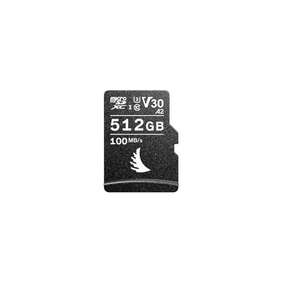 Angelbird 512gb AV Pro USH-I Micro SDXC Memory Card with Adapter (AVP512MSDV30)