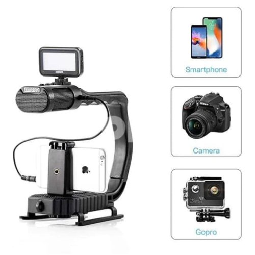 Video Making Handheld Gimbal with 36LED