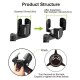 D04 Car Cup & Phone Holder with Snack Tray