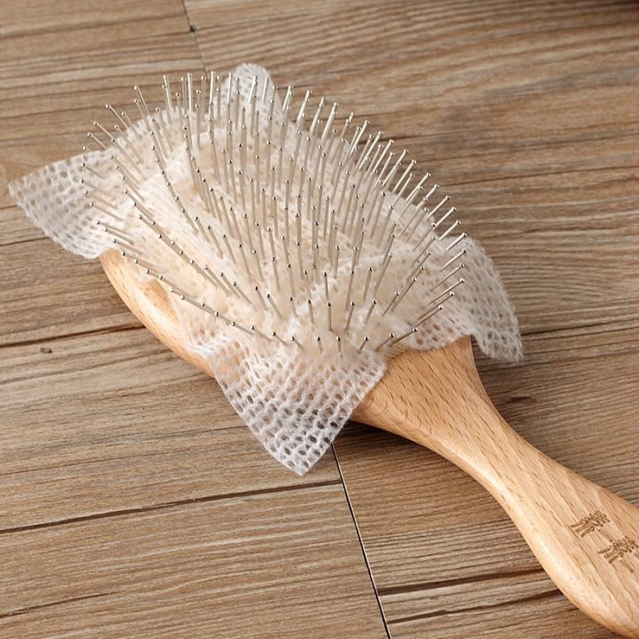 Air Cushion Comb Cleaning Net 50Pcs