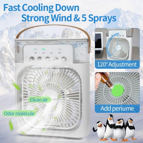 Portable Air Cooler Humidifer Fan (Summer Fan)