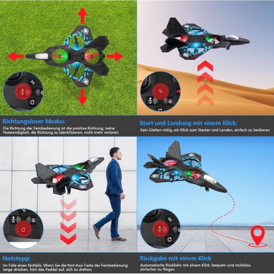  RC Aeroplane 2.4GHz Remote Controlled Aeroplane L0712