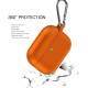 Airpods pro 3 Silicon Protective Case - Orange