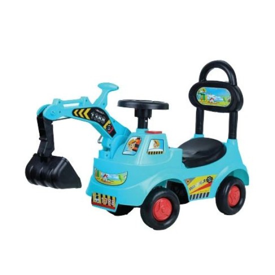 Childrens car with seat and excavator BRJ-5988