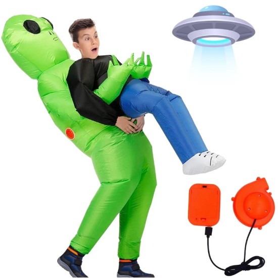 Fancy Inflatable Alien Costume for Kids / Adult