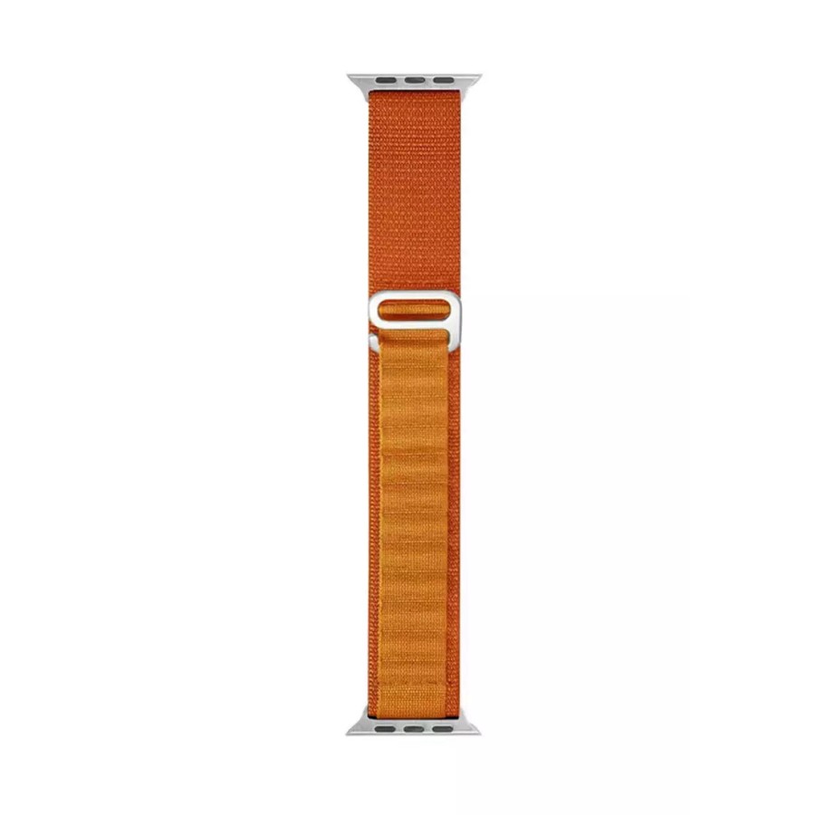 Alpine Loop Adjustable Watch Band For Apple watch 42 to 49mm - Orange