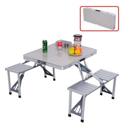 Foldable Aluminium Picnic Table