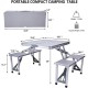 Foldable Aluminium Picnic Table