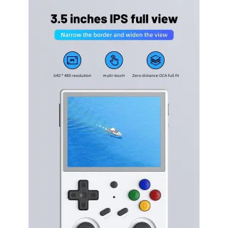  RG353V Retro Handheld Game with Android 11 and Linux Built- in  4452 Games,RG353V Emulator Handheld Console RK3566 Supports 5G WiFi 4.2  Bluetooth Online Fighting,Streaming and HDMI RG353V : Toys & Games