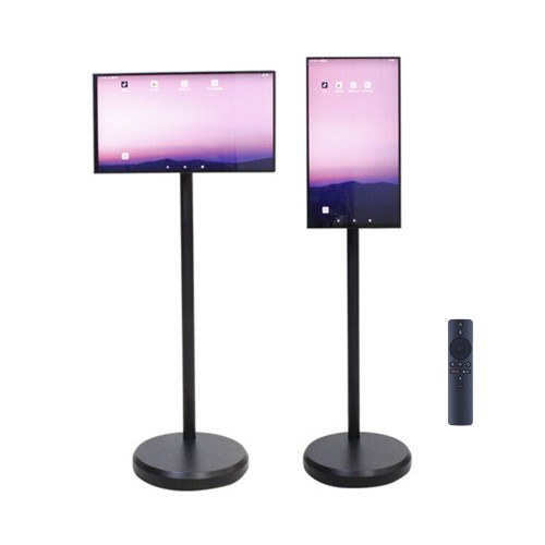 Android System Stand Monitor 21.5inch 1080P Type-C Touch Screen Portable WIFI Mirroring Extension Display - Black