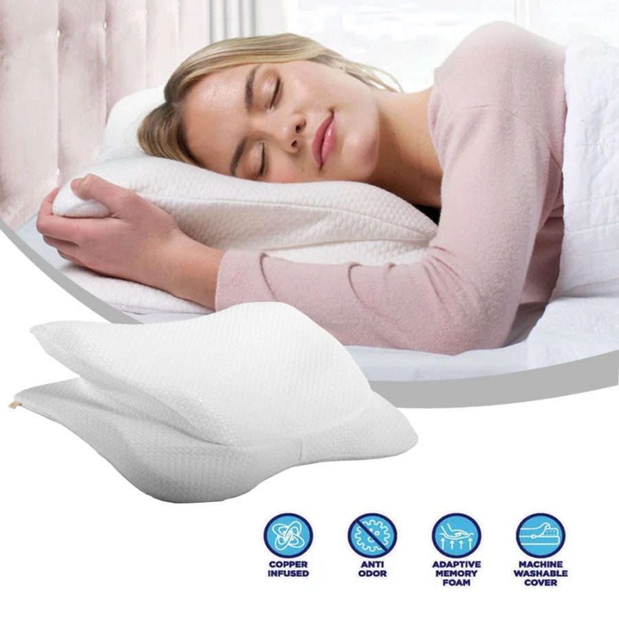 Copper Fit Angel Sleeper Ultimate Memory Foam Pillow