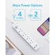 Anker PowerExtend USB 4 Strip – Power Extension Lead with USB-A Ports