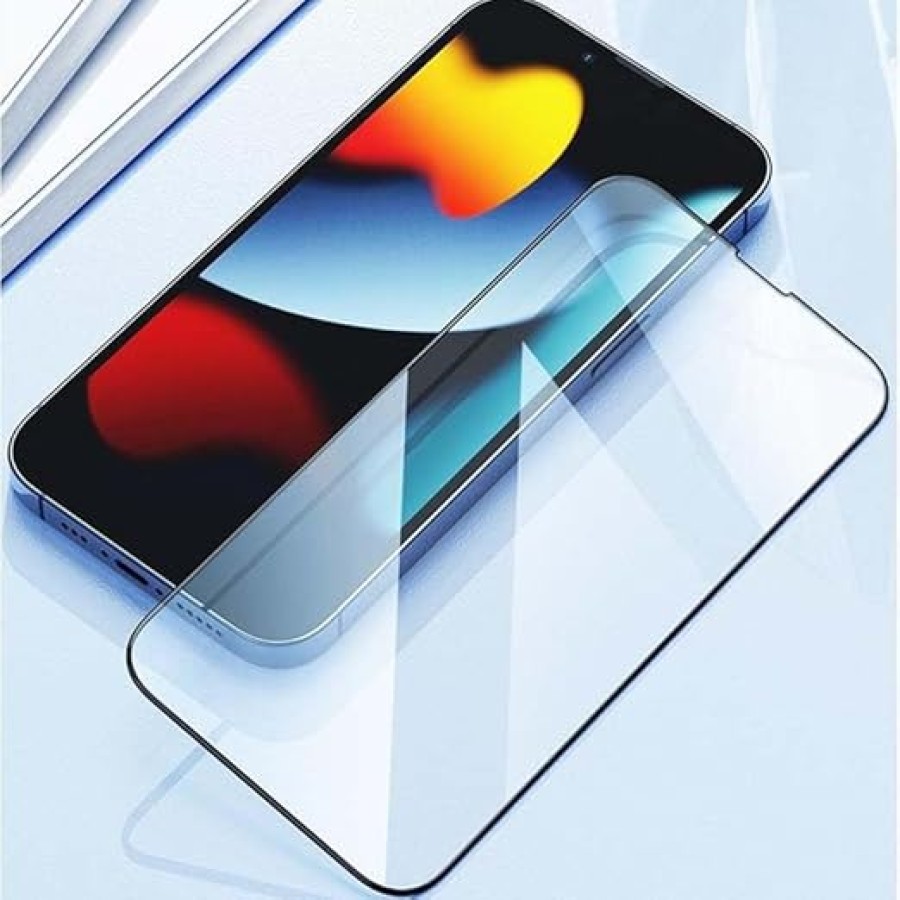 Anti Dust iPhone 15 Pro Max (6.7") Tempered Glass Screen Protector