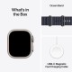 Apple Watch Ultra 2 GPS + Cellular 49mm Natural Titanium Case with Navy Ocean Band Apple Watch Ultra 2 GPS + Cellular 49mm Natural Titanium Case with Navy Ocean Band