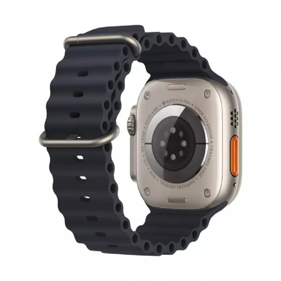 Apple Watch Ultra 49MM GPS + Cellular - Titanium Case With Midnight Ocean Band Apple Watch Ultra 49MM GPS + Cellular - Titanium Case With Midnight Ocean Band