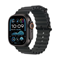 Apple Watch Ultra 2 GPS + Cellular 49mm Black Titanium Case with Black Ocean Band Apple Watch Ultra 2 GPS + Cellular 49mm Black Titanium Case with Black Ocean Band