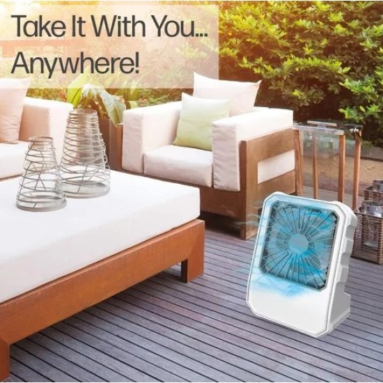 Portable Air Cooler with Water Artic Cool Rechargeable 40cm (Summer Fan)