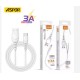 Aspor A102 1M Type-C 3A Fast Charge Cable Aspor A102 1M Type-C 3A Fast Charge Cable