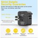 Aspor A891 2.4A Universal World Travel Charger