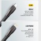 Aspor A110 20W PD to Lightning Cable 2m