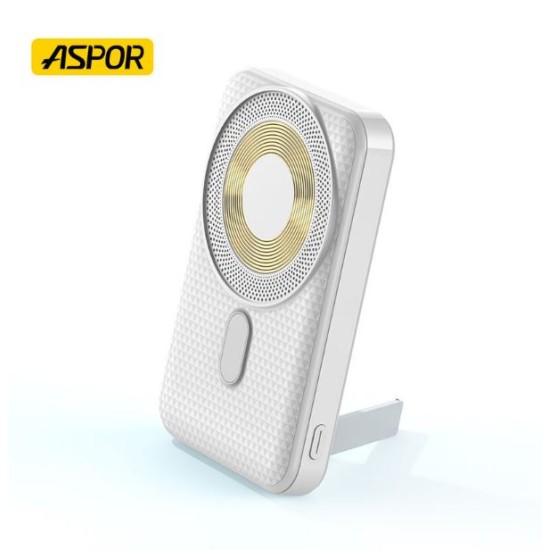 ASPOR A326 Magnetic Wireless Power Bank 10000 Mah