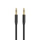 ASPOR A230 AUX 3.5MM Cable Nylon Line+ Metal Case 1M